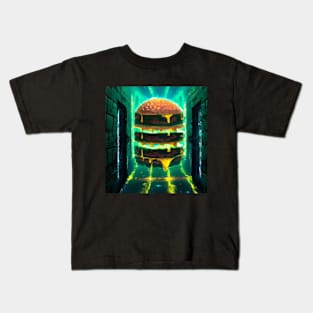 The Matrix Burger Kids T-Shirt